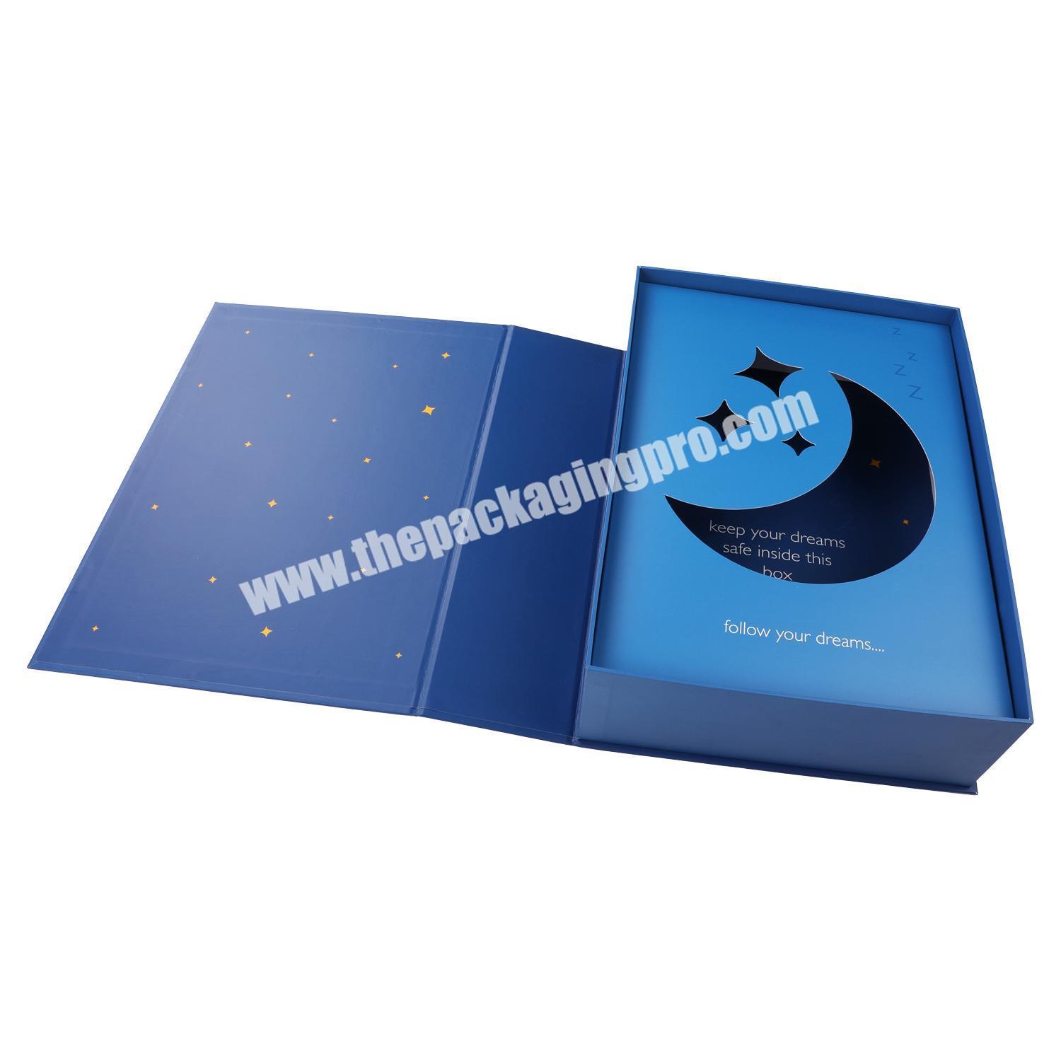 2021 New Wholesale Custom Logo  Luxury Cardboard Paper Magnetic Packaging Box