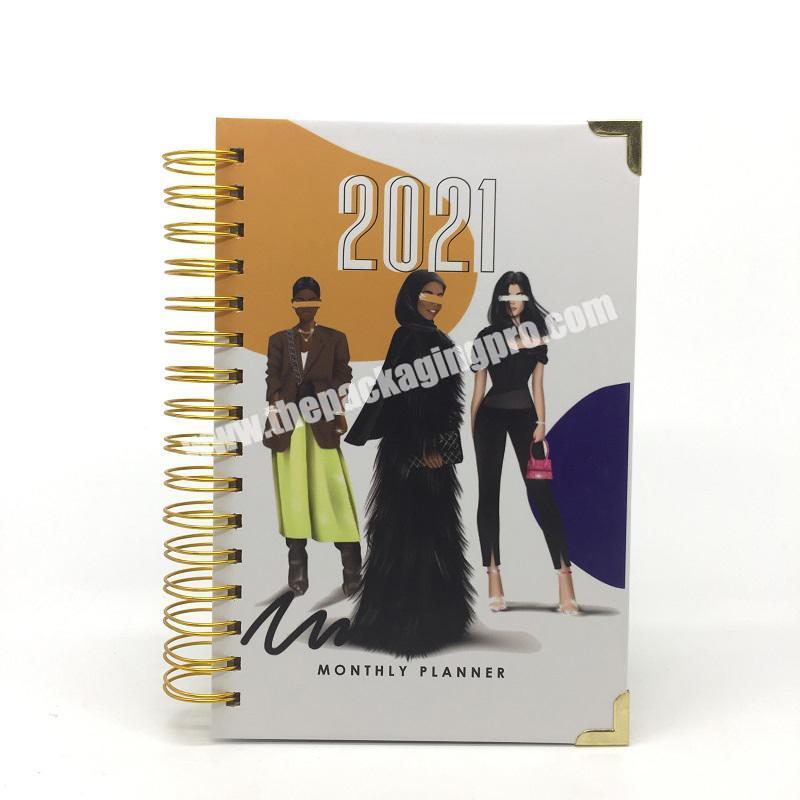 Wholesale 2021 daily planner New planner custom planner printing service OEM ODM factory price