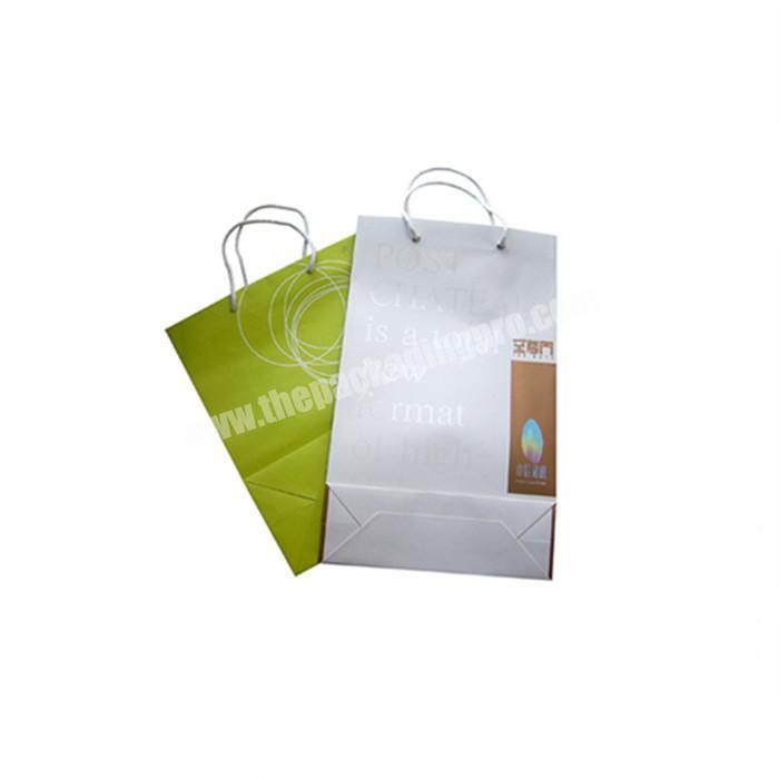 Alibaba supplier custom daiso size paper bag wholesale