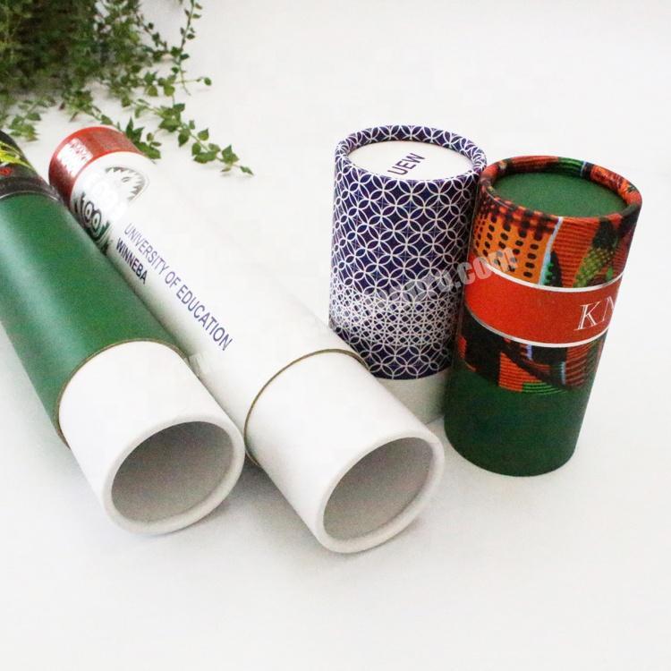 Biodegradable Custom Cardboard Paper Tube for Diploma Packaging
