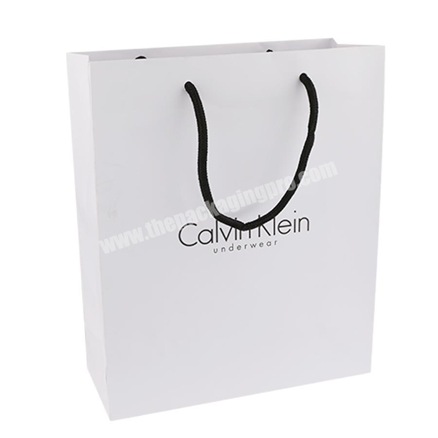 Biodegradable Recycled Gift Craft Carry Packaging Square Paper Handle Bags