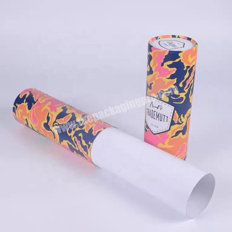 Eco friendly kraft paper tube cans cardboard tea packaging tube