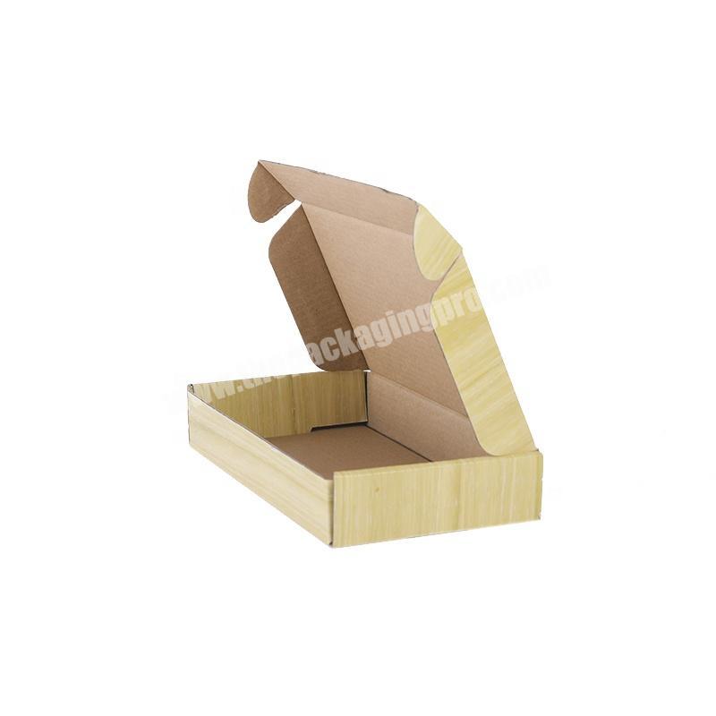 Cheap Custom Printing Knock Down Cardboard Pink Gift Box