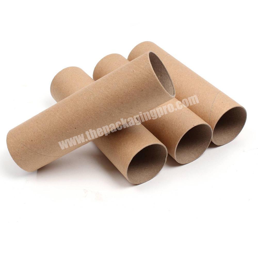 China Factory Recyclable Tube Packaging Kraft Paper Packaging Toilet Paper Tube