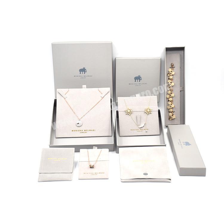 China Manufacturer Customized Hot Sale High Quality Wholesale Jewelry Box And Bag Set