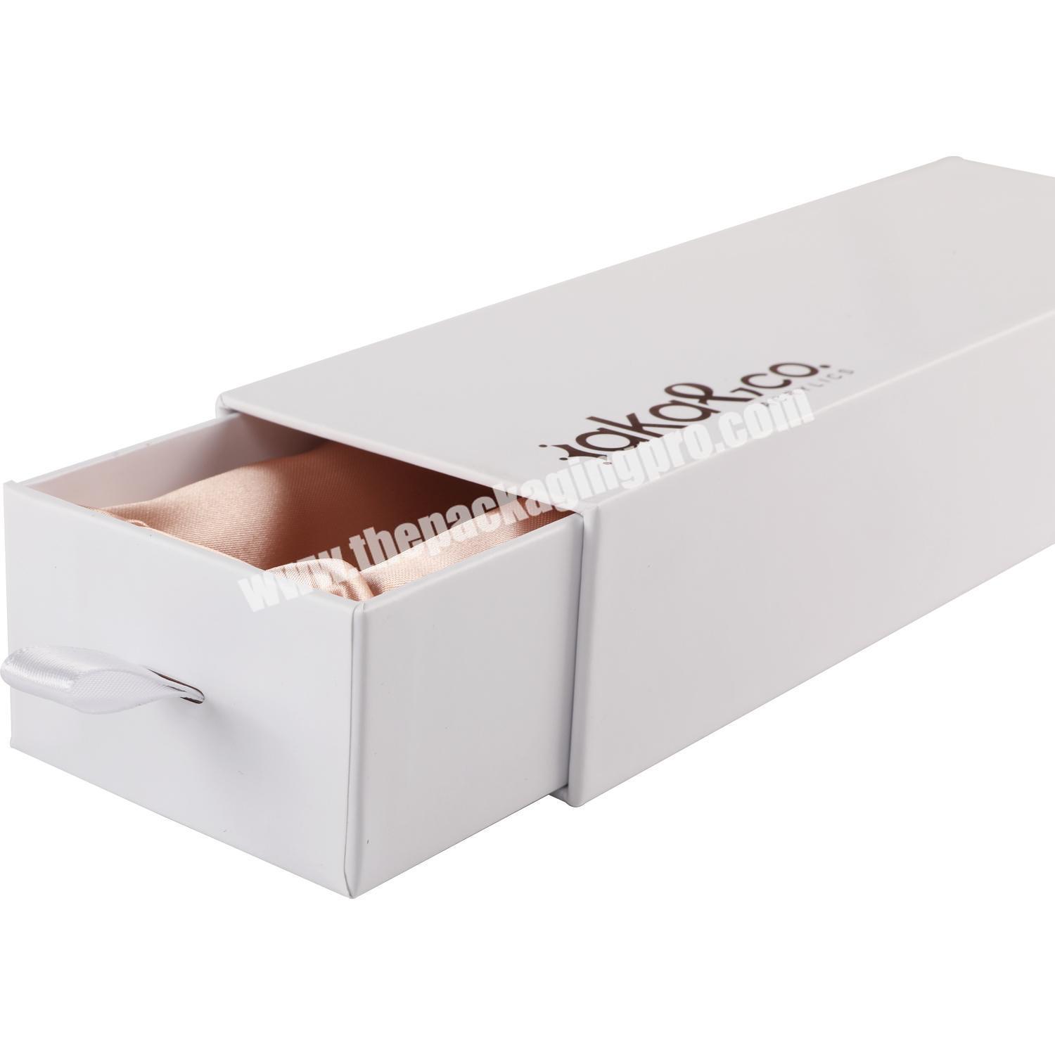 China manufacture custom Printing Rigid Cardboard gift paper  Drawer Box  For packaging sunglasses  With silk  Inserts