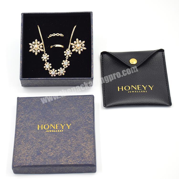 Chinese Factory Hot Sale New Design Professional Jewelry Box And Paper Bag Set