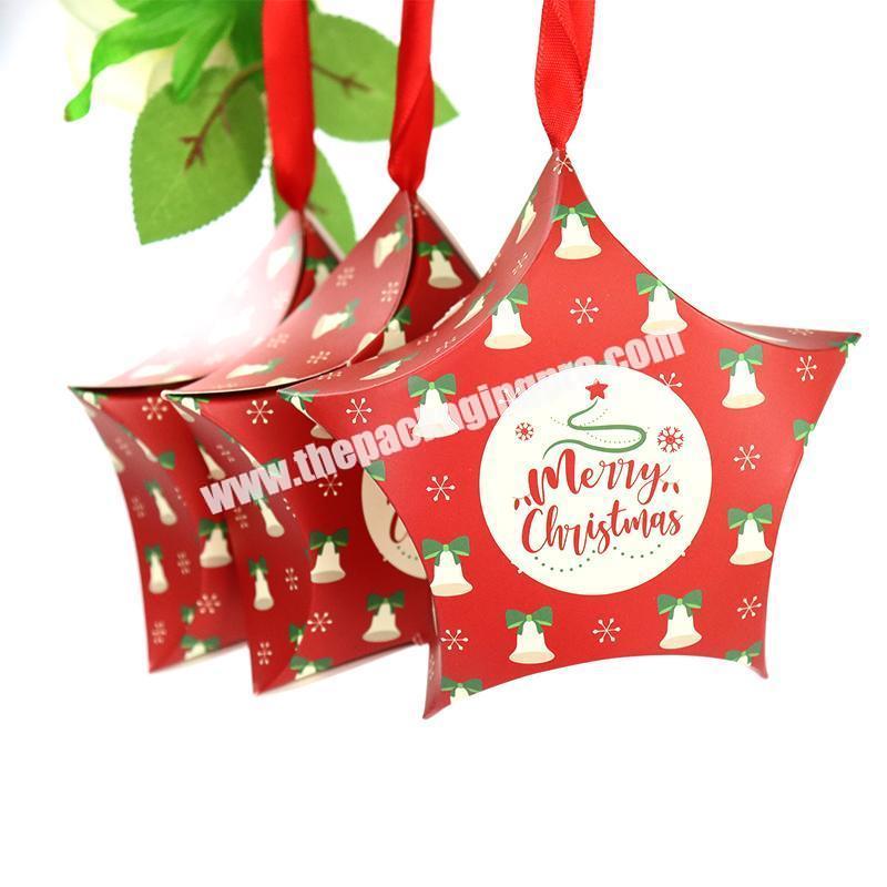 Christmas Eve Box Cardboard Decoration Packaging Gift Sweet Candy Box