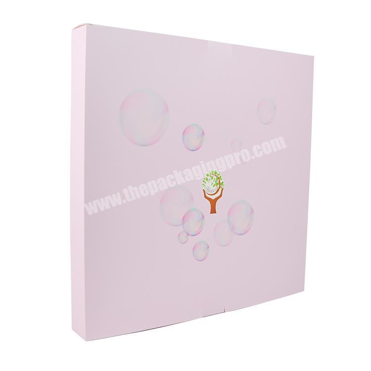 Shop Christmas Girls Large Foldable Gift Box Packaging Soap Custom Gift Blank 12 Days Advent Tear Door Boxes