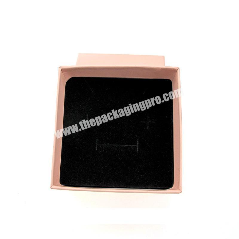 Custom Boite Emballage Jewelry Gift Cardboard Box Packaging With Logo