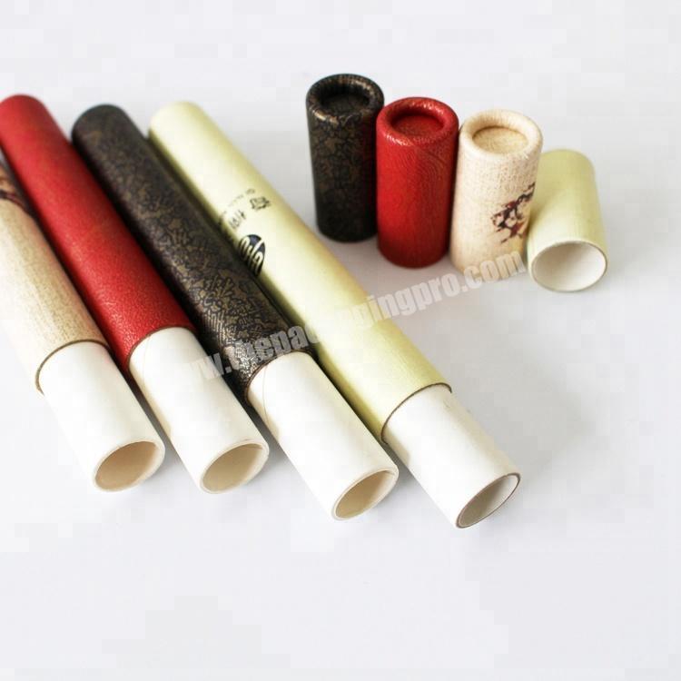 Custom Cosmetic Packaging Tube Decorative Cardboard Paper Tube For Hair Extension