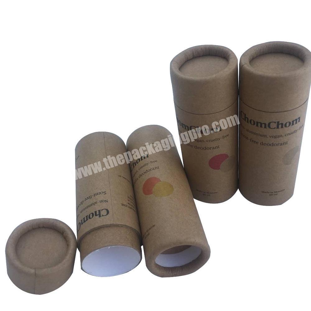 Custom Design Cylinder Paper Cardboard Luxury Perfume Bottle Pape tube tea packaging