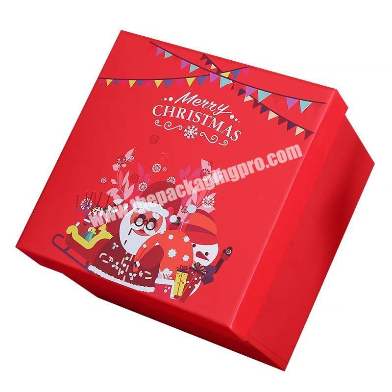 Custom Fancy Christmas Gift Box Rigid Gift Box