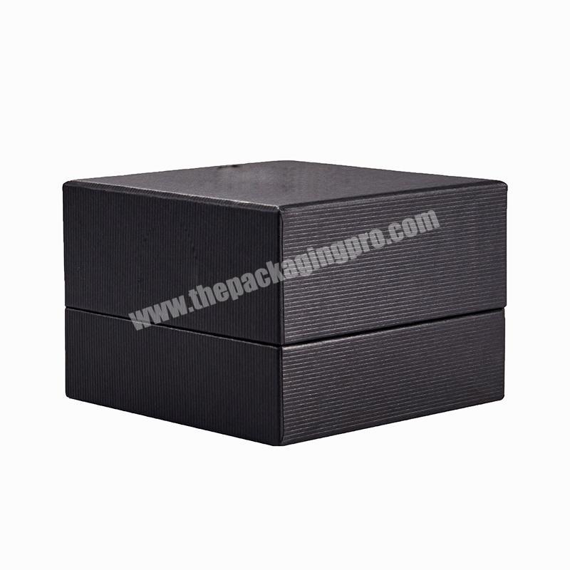Custom Luxury Black Cardboard Gift Box Wholesale Packaging Lid And Base Paper Box For Gifts