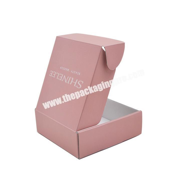 Shop Customised Logo Corrugated Apparel Clothing Packaging Cardboard Mailer Box Holographic Shipping Boxes