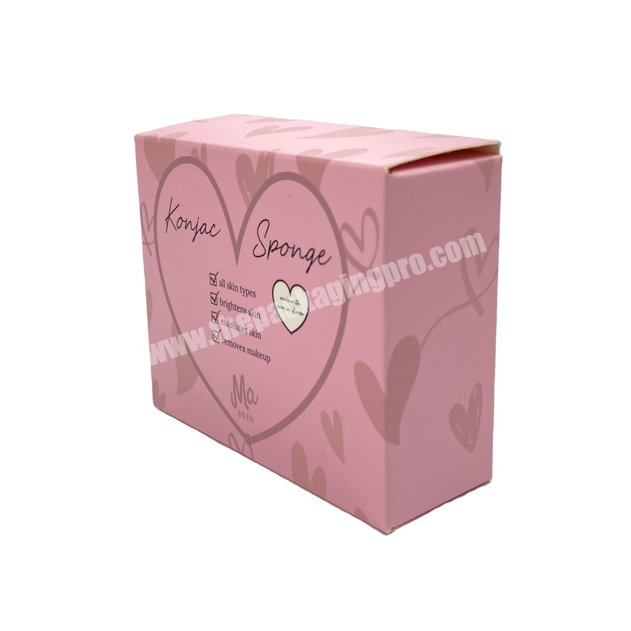 Custom Paperboard Folder Carton Customized Logo Size Gifts Box Paper Cardboard Packaging Boxes For Skincare Cream Makeup Product