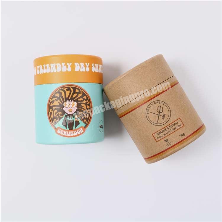 Custom Printed Cardboard Tube Round Paper High Quality Custom Kraft Paper Tubes Tea