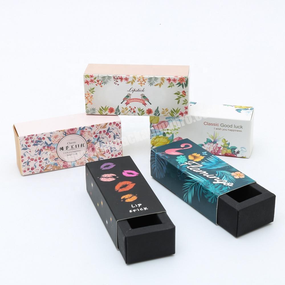 Custom Printed Foil Paper Packaging Sliding Drawer Paper Box Gift Packaging Box Carton Box Packing