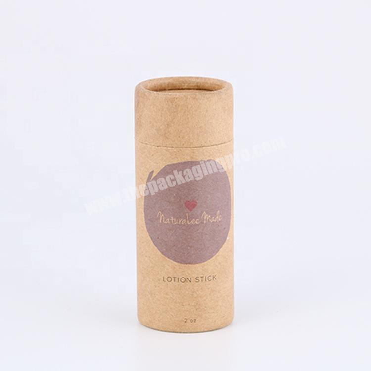 Custom Printed Logo round cardboard empty coffee cylinder packaging paper tubes
