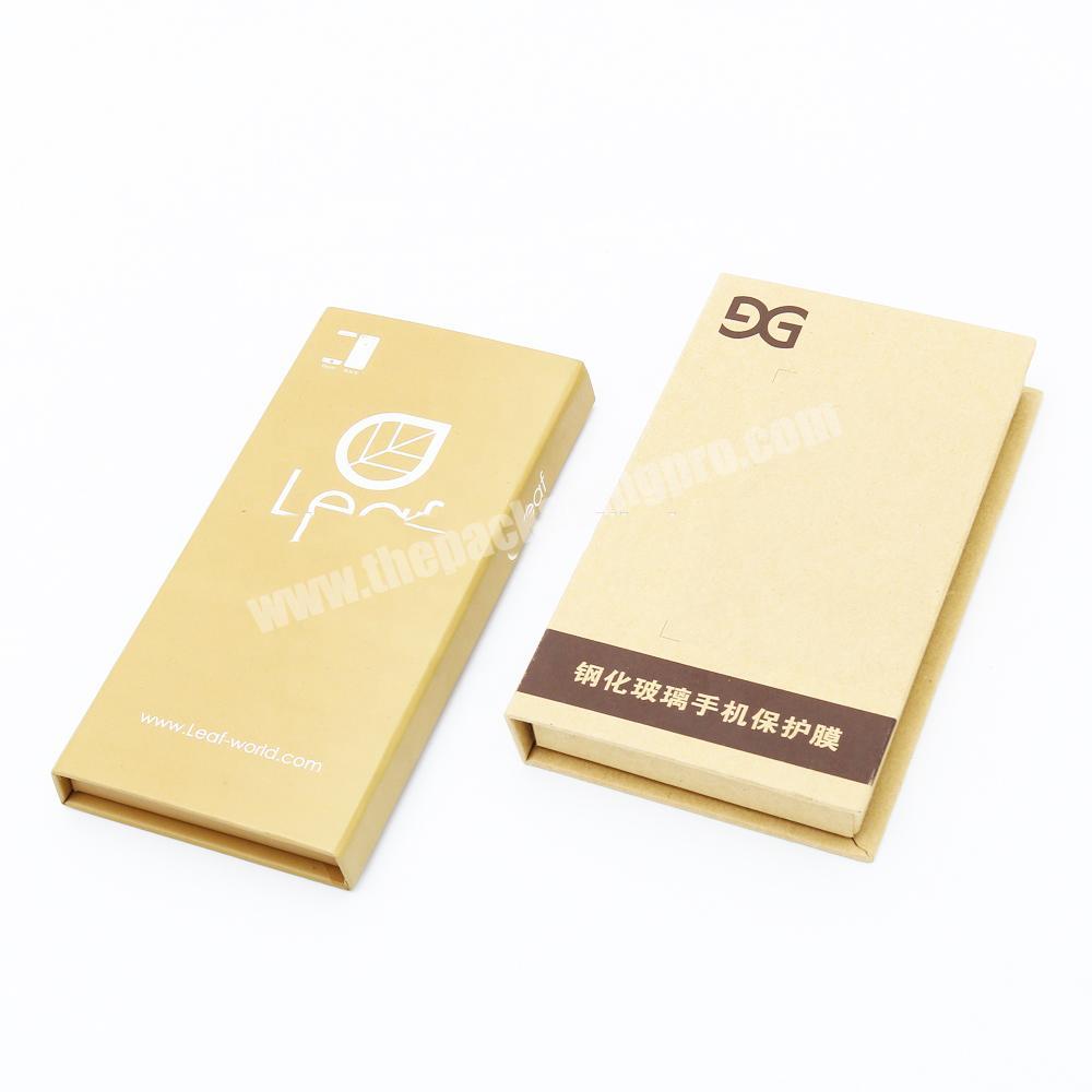 Custom Printed Phone Case Packaging Paper Cardboard Magnetic Box Cell Phone Packaging Case