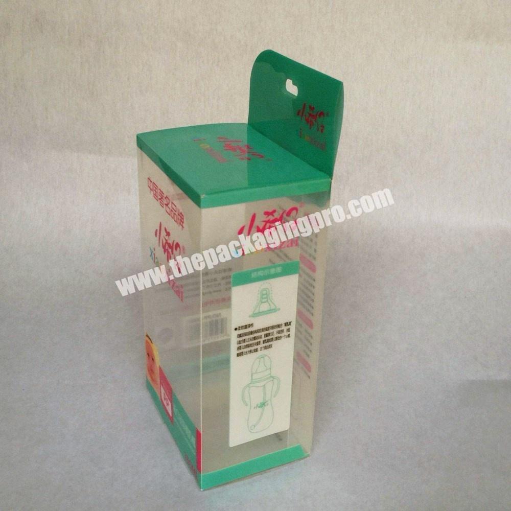 Custom Printed Transparent Pvc Small Clear Plastic Packaging Box Hard Plastic Box