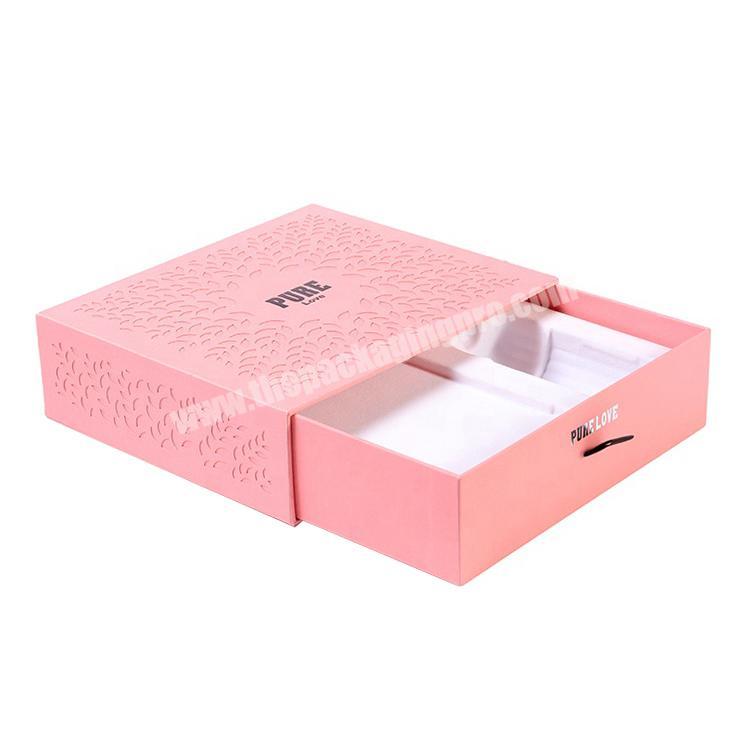 Custom Printing Drawer Paper Cardboard Cosmetics Makeup Box Packaging