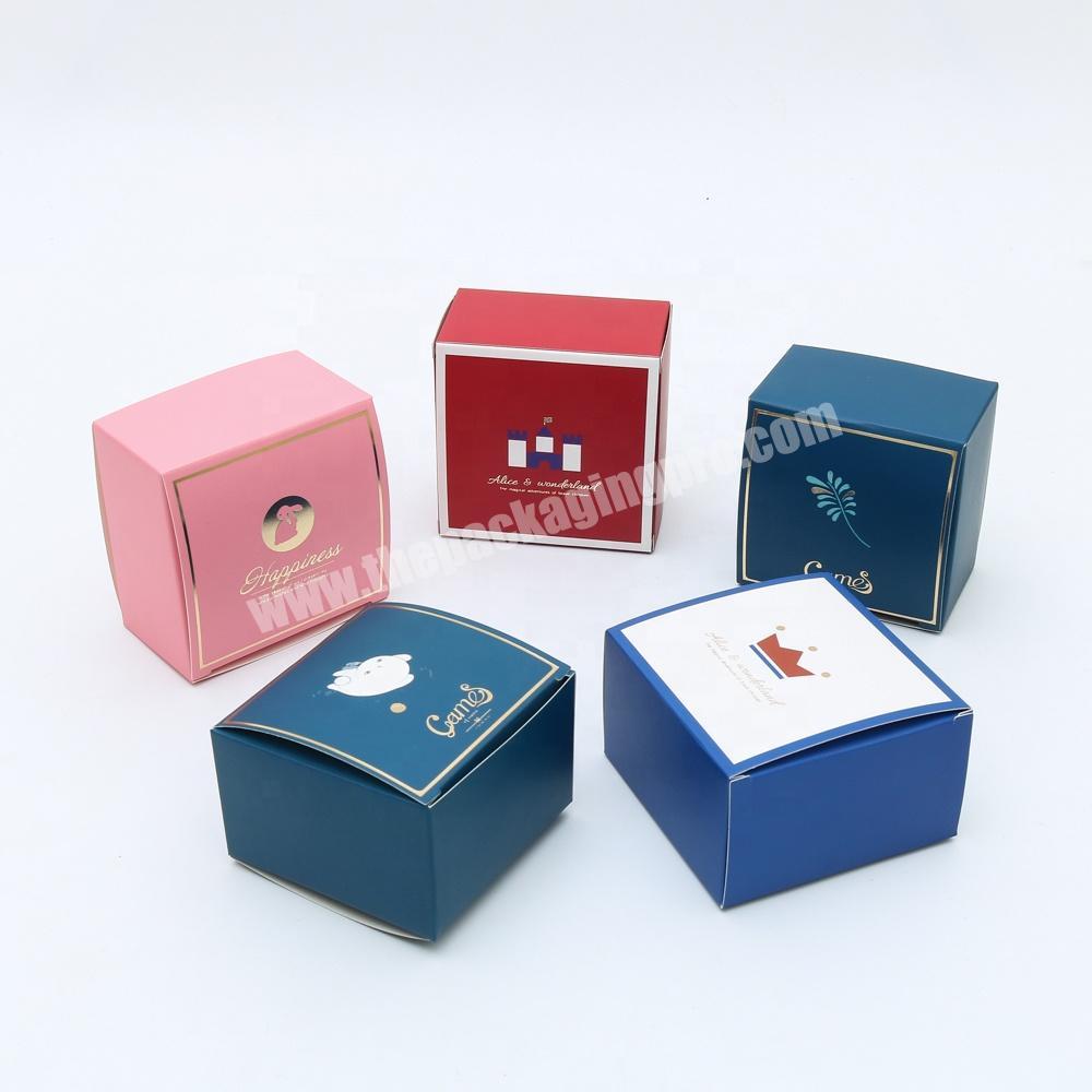 Custom Printing Foldable Paper Cosmetics Packaging Boxes Cardboard Boxes for Cookies