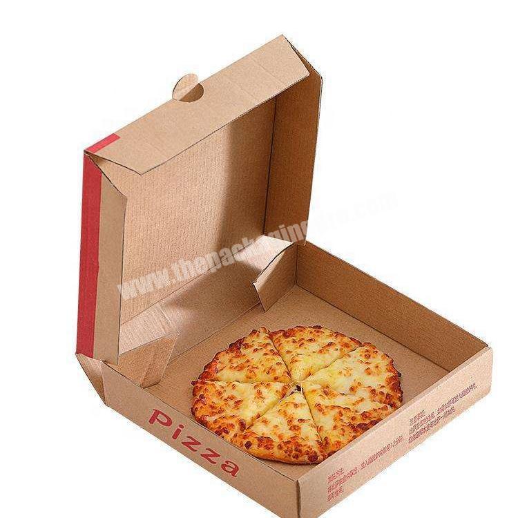 Biodegradable Pizza Packing Box With Handle Factory Price