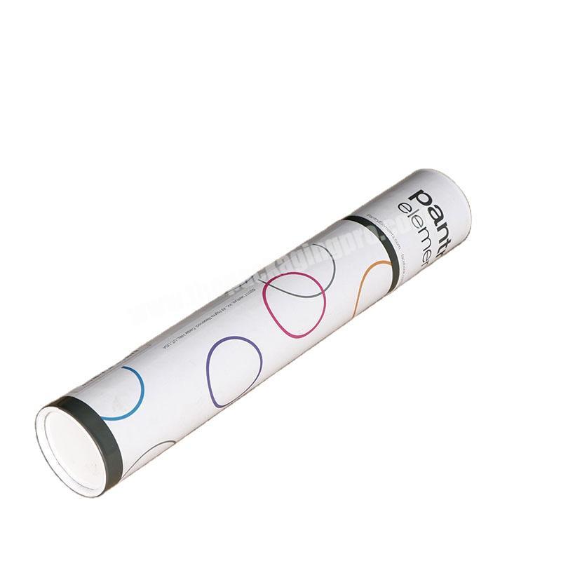 Custom Round Sealing Lip Balm Paper Tube Box Food Grade Deodorant Luxury Kraft Tea Paper Tube Packaging For Cosmetic