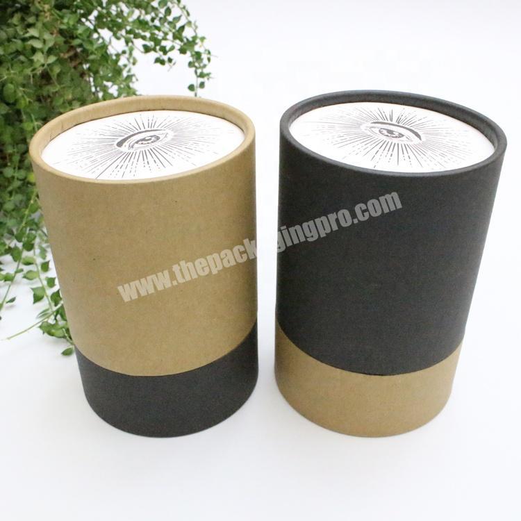 Custom Telescopic Type Paper Cardboard Tube For Food Packaging