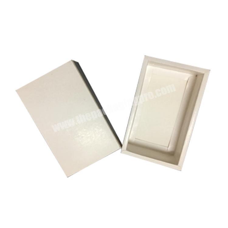 Custom White Folding Key Cake Gift Electronic Product Packaging Carton Drawer Box
