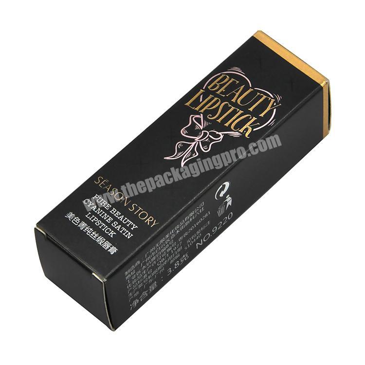 wholesale eco friendly custom printing small lipstick packaging box