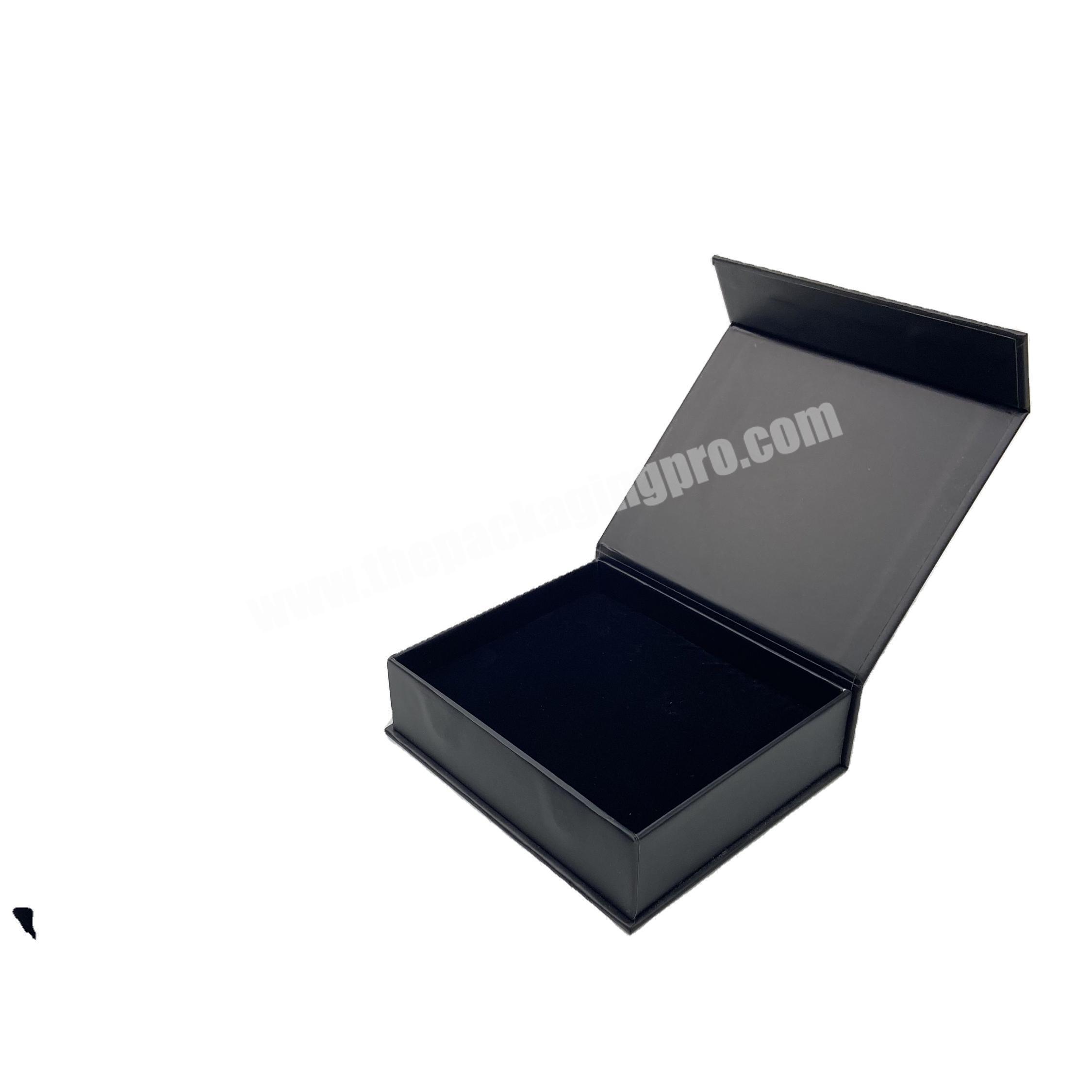 Custom logo luxury  cardboard paper magnet box packaging magnetic gift box with velvet foam