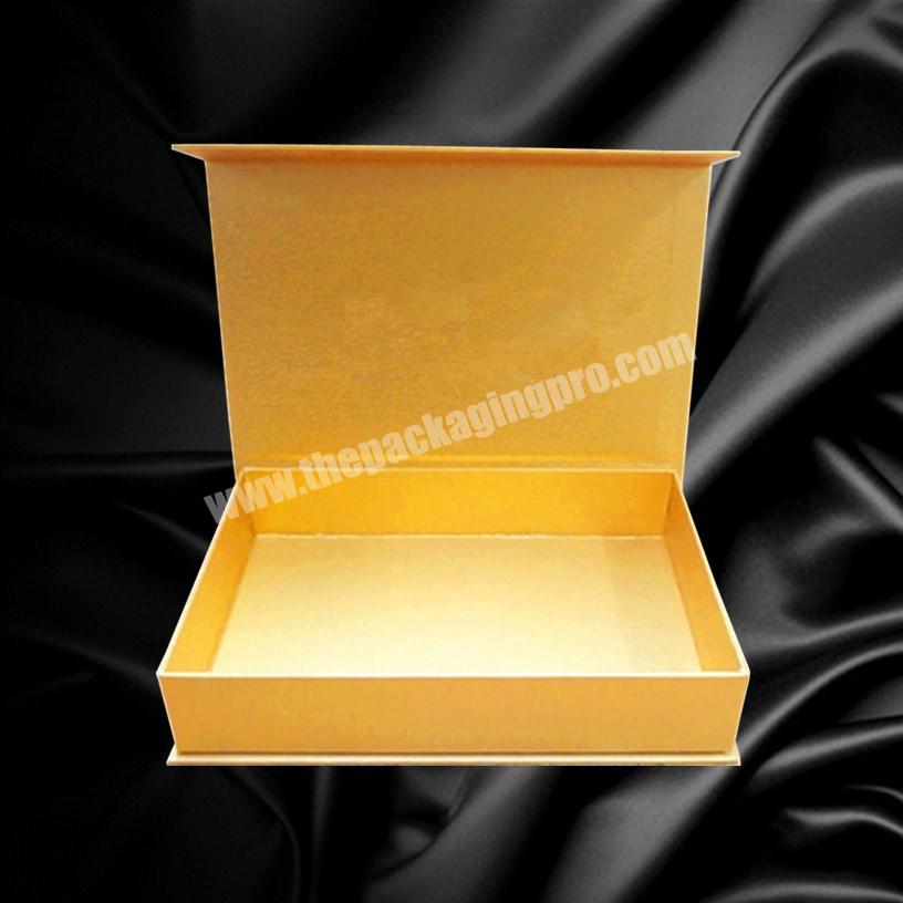 Custom logo matte  magnetic gift cardboard boxes  flap top open paper box cosmetics packaging