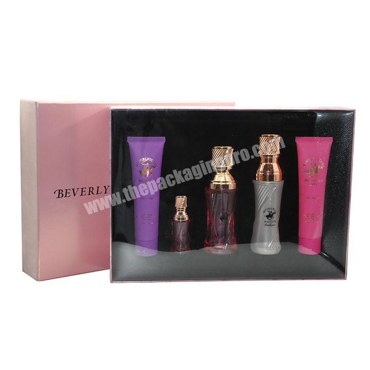 Custom luxury cardboard lipstick gift box skin care lip gloss packaging perfume box bottle packaging cosmetic box