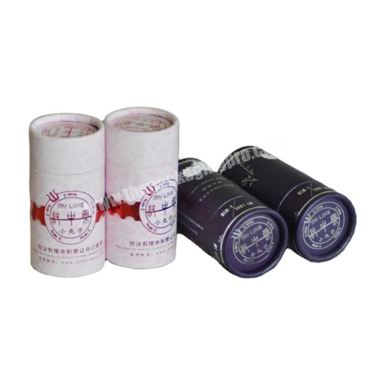 Customizable High-level handmade paper tube paper cardboard round packaging with UV printing