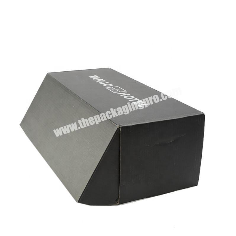 white color printing recycle material shipping box good quality corrugated paper packing box
