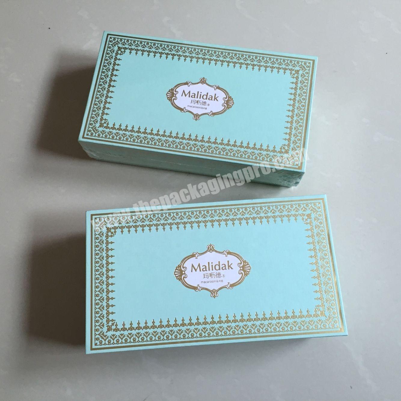 Decorative Luxury Paper Chocolate Box Food Packaging Cardboard Box