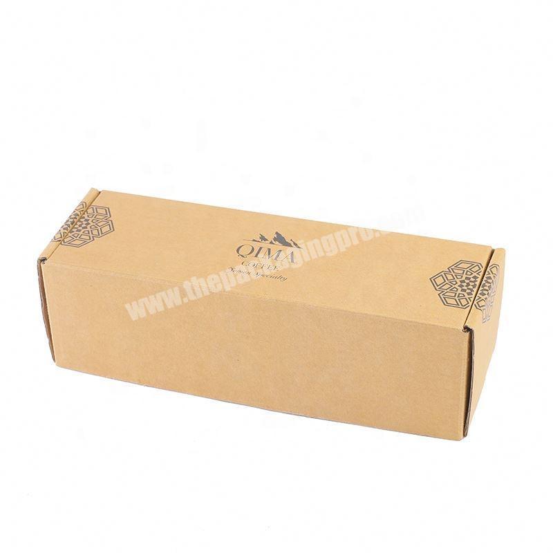 Custom retail foldable logo printed hair extension packaging box