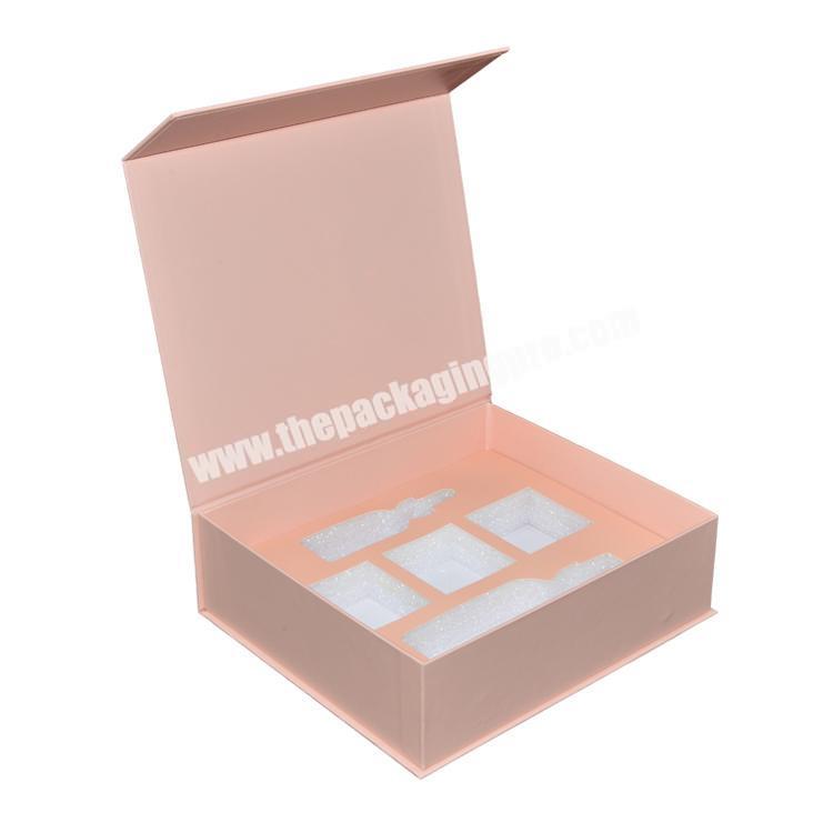 Eco Friendly Luxury Magnetic Cardboard Paper Perfume Makeup Cosmetics Gift Packaging Boxes