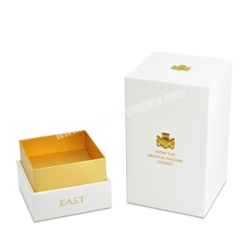Eco Friendly Paper Custom Luxury 3D hot stamping makeup Gift Box Packaging wholesale