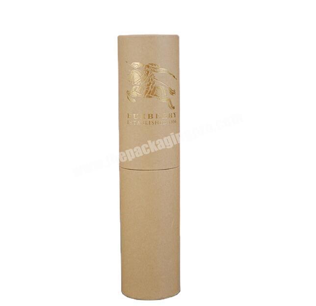 Eco-friendly High Quality Carton Cardboard Cylinder Packaging Box Paper Tube With Long Lid For Perfume Essential Dropper Bottle