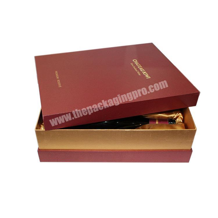 Eco-friendly paper cardboardbox for red wine packaging, red wine paper box, perfume bottle paper tube packaging