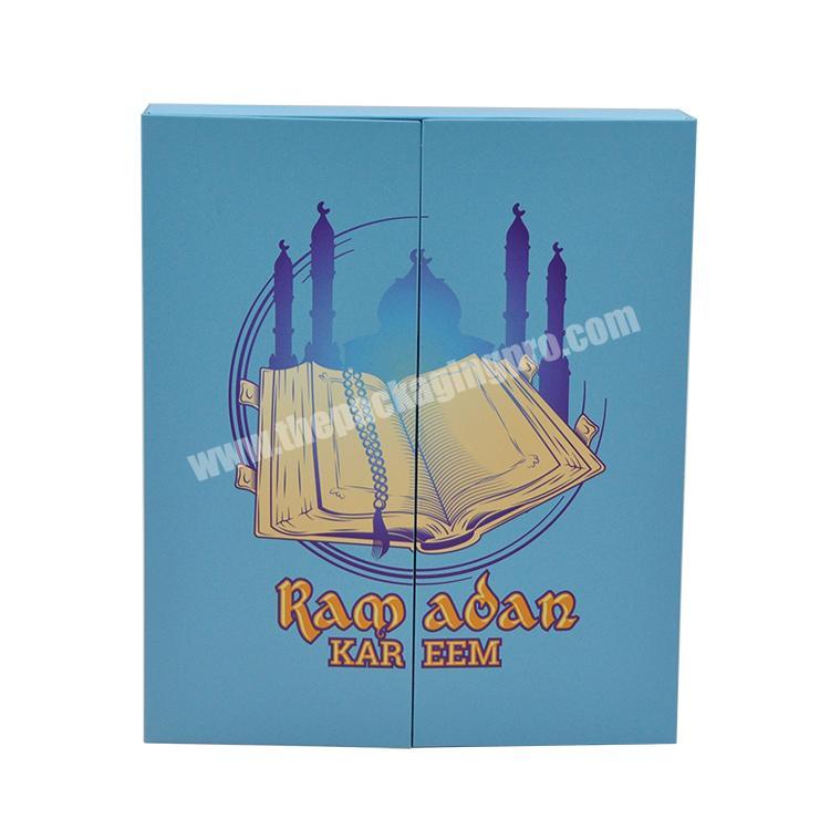 Wholesale Factory Wholesale Printed Custom Gifts Chocolate Count Down Art Paper Board Ramadan Advent Calendar Packaging Box