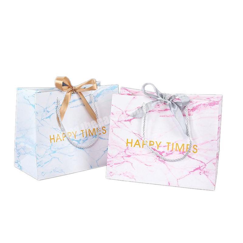 Factory direct custom design your own art with logo grade recyclable art paper gift bag