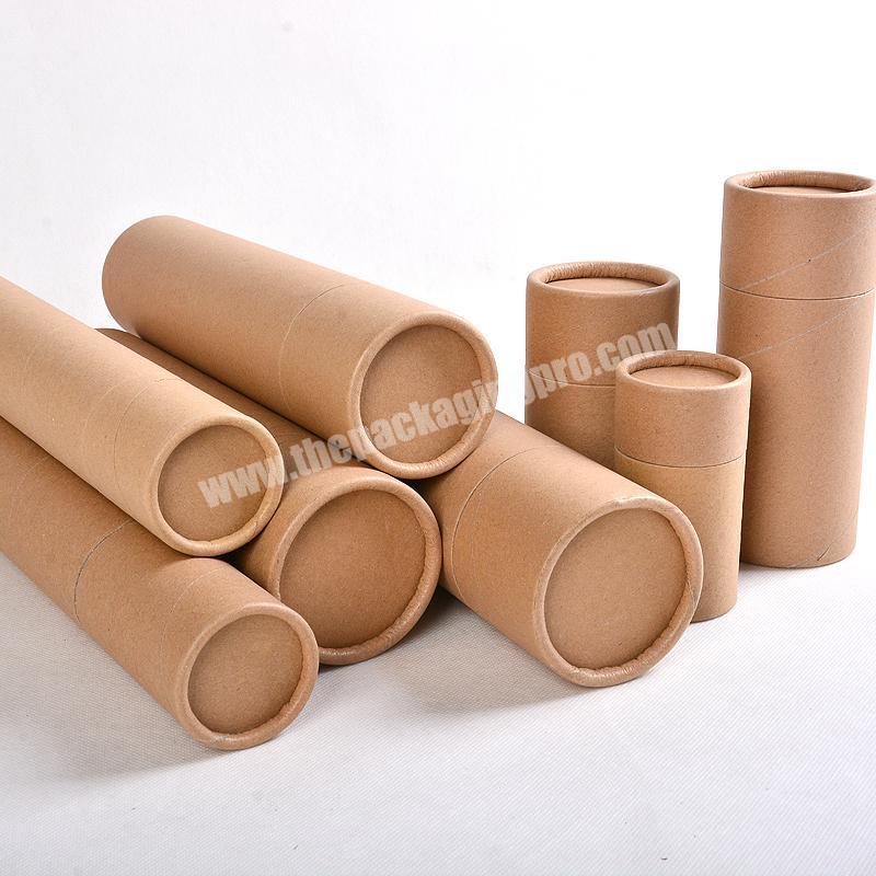 Factory direct selling eco-conscious packaging kraft paper tube boxes