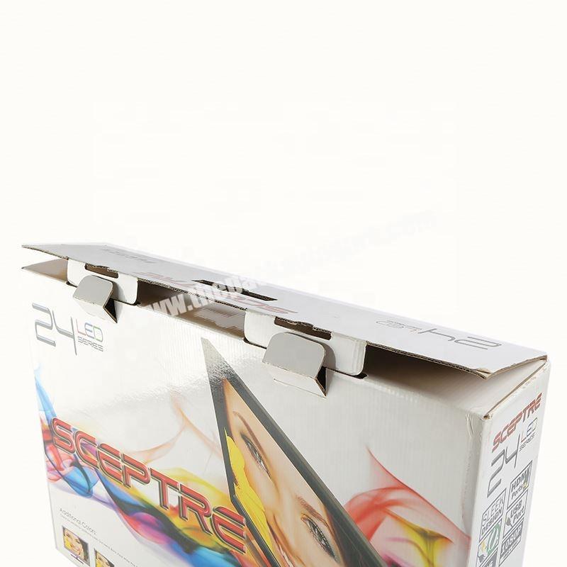 Wholesale customized printing logo reverse UV paper folding packaging box