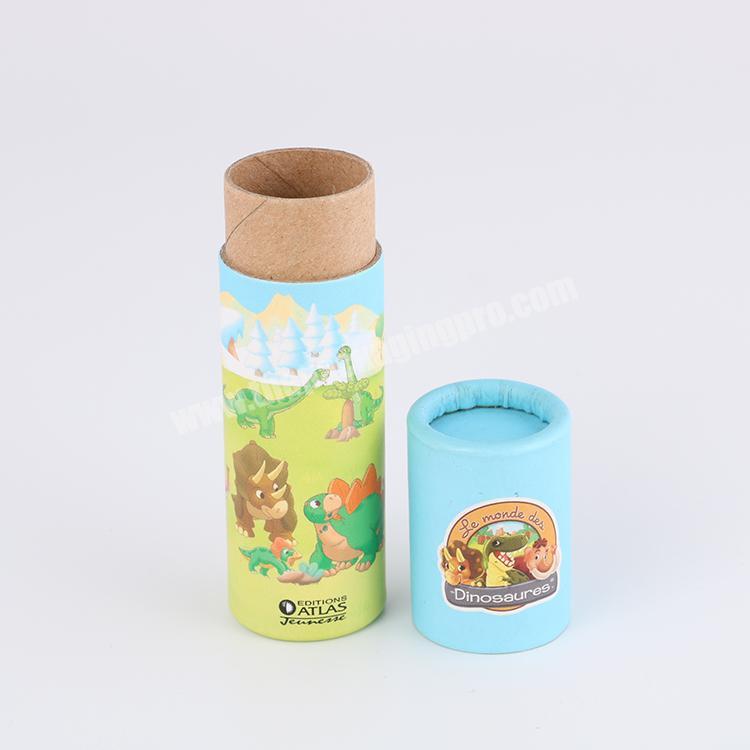 Food Grade Biodegradable Kraft Packaging Lip Gloss Cosmetic Tube Roller