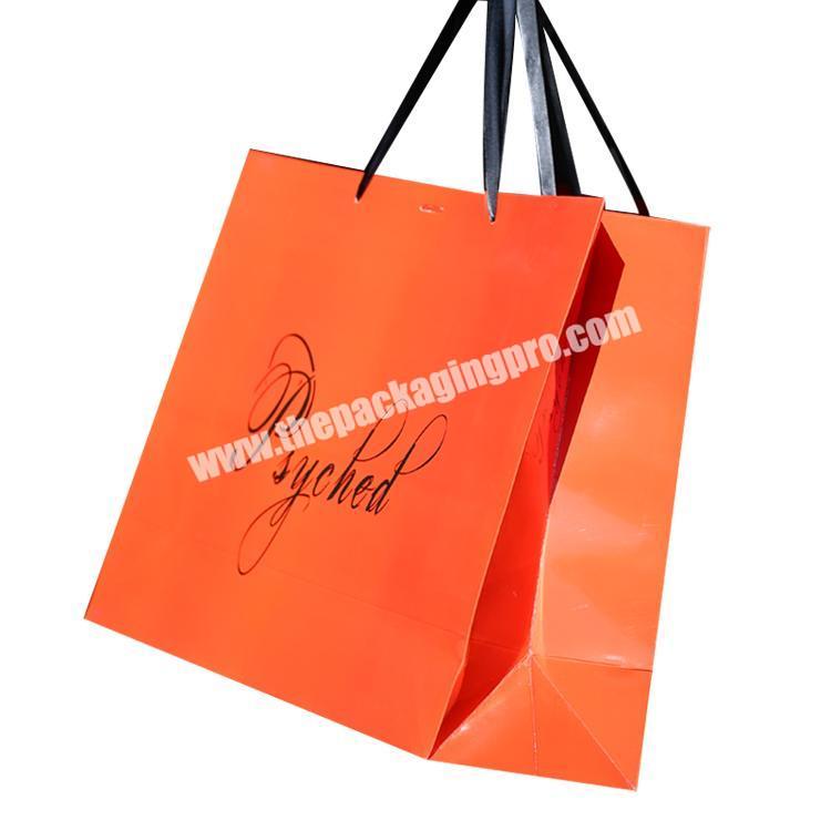 Garment clothing party supplies bagWholesale production for packaging recyclable art paper gift bag