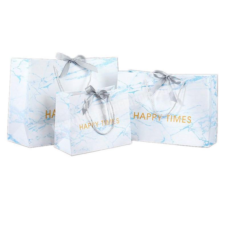 Gift packaging christmasdesign your own art with logo recyclable art paper gift bag